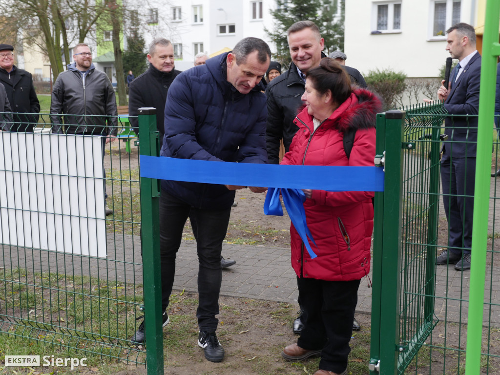 Oddanie Otwartych Stref Aktywności w Sierpcu