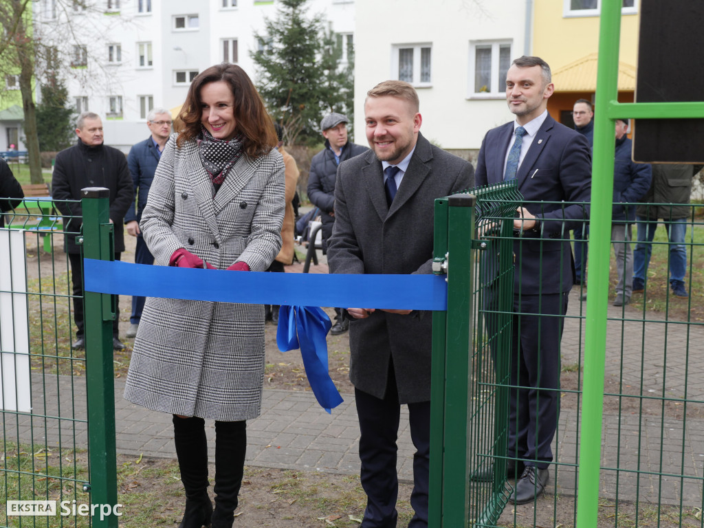 Oddanie Otwartych Stref Aktywności w Sierpcu