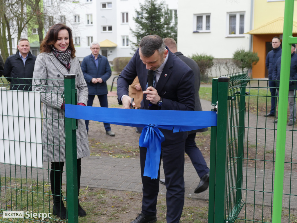 Oddanie Otwartych Stref Aktywności w Sierpcu