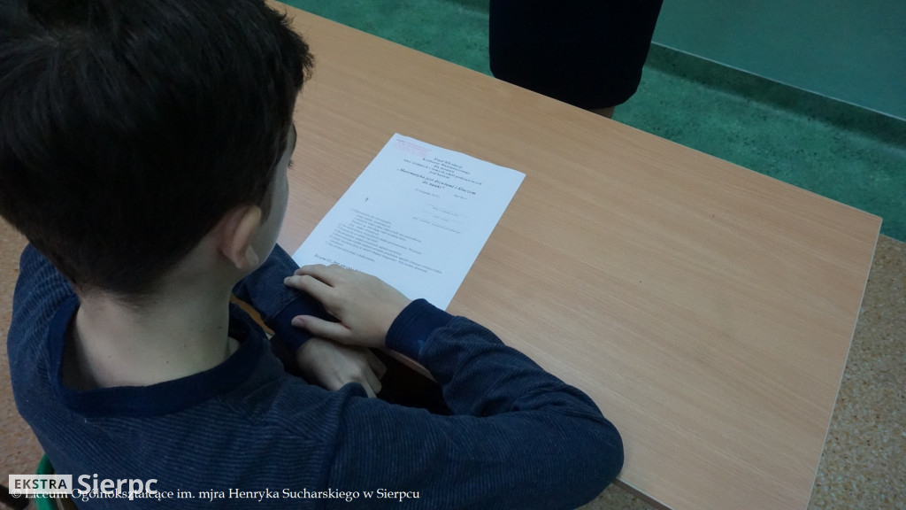 Konkurs matematyczny w LO