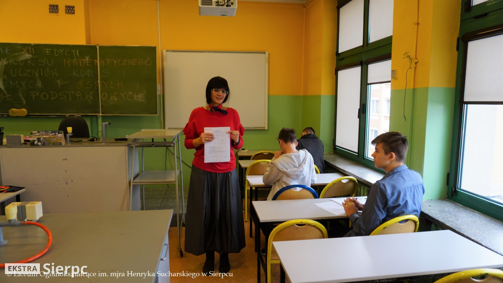 Konkurs matematyczny w LO