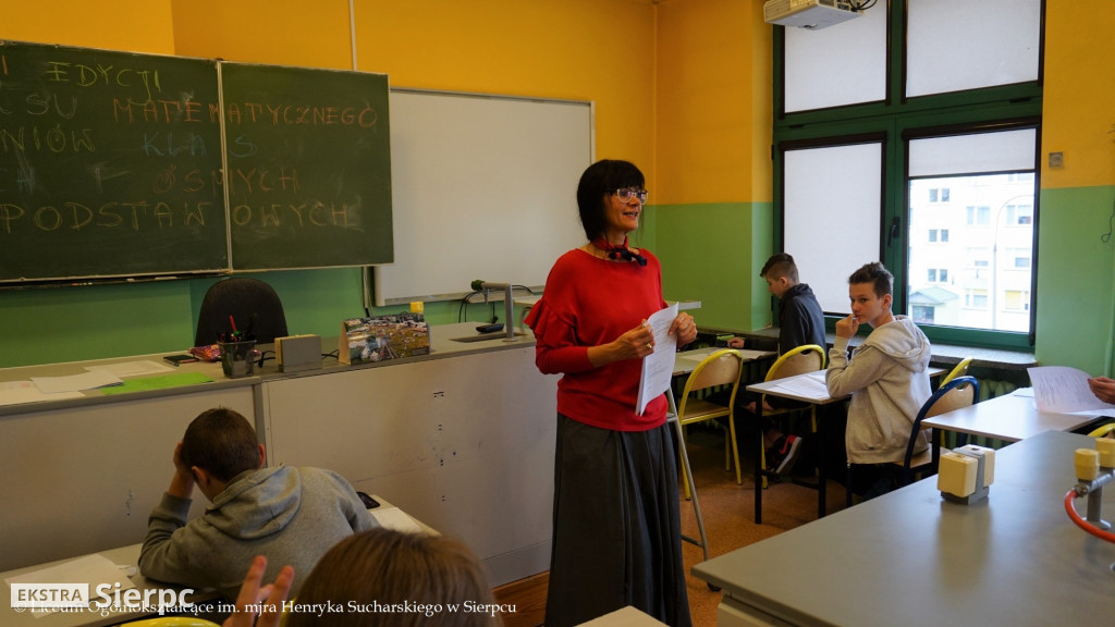 Konkurs matematyczny w LO