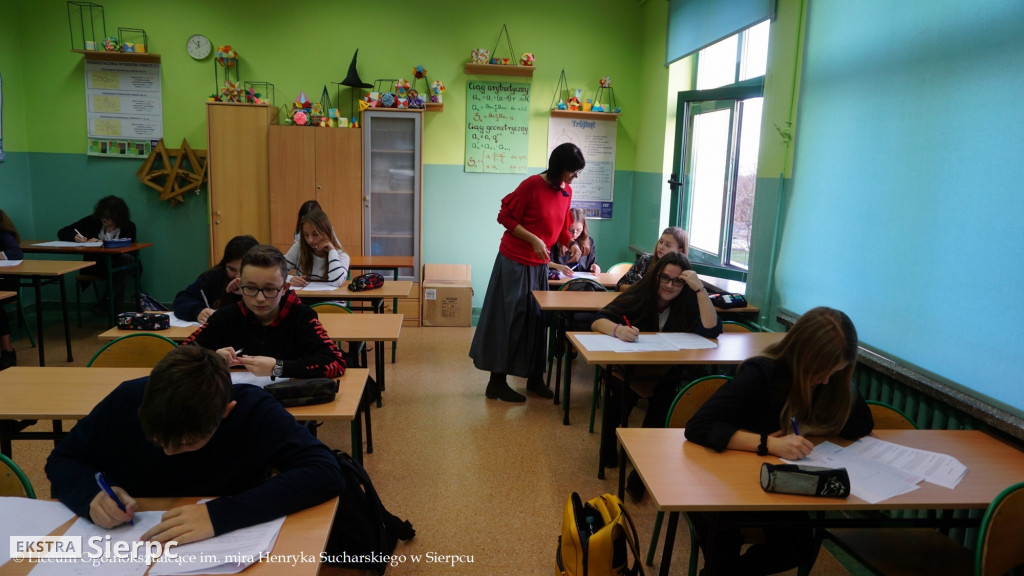 Konkurs matematyczny w LO