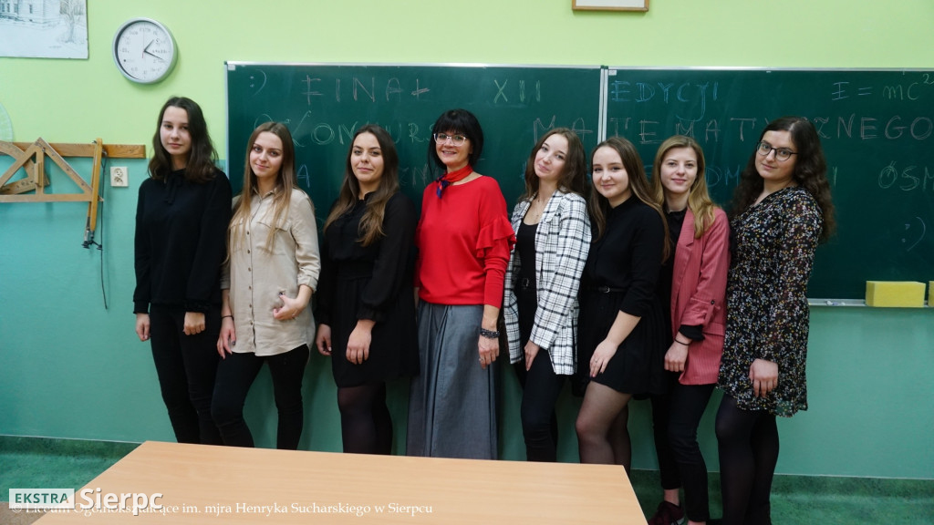 Konkurs matematyczny w LO