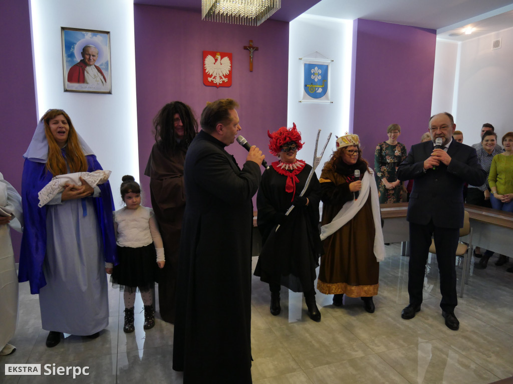 Jasełka w wykonaniu wiernych z parafii Kurowo