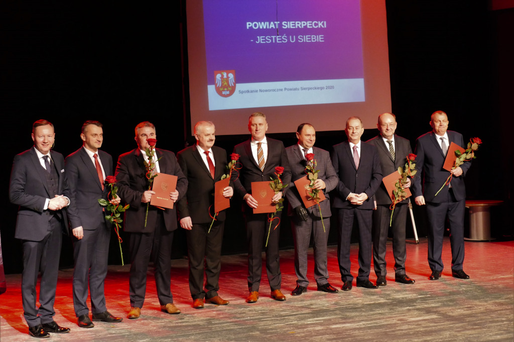 Noworoczne spotkanie sierpeckich samorządowców