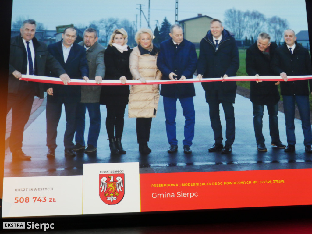 Noworoczne spotkanie sierpeckich samorządowców