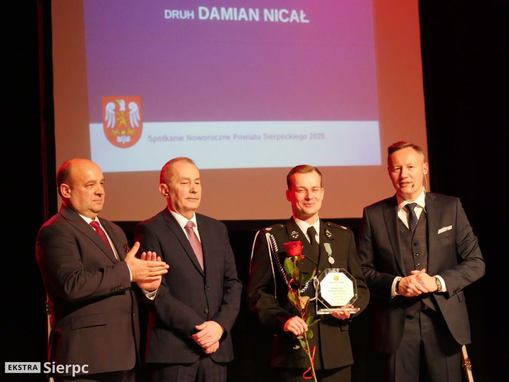 Noworoczne spotkanie sierpeckich samorządowców