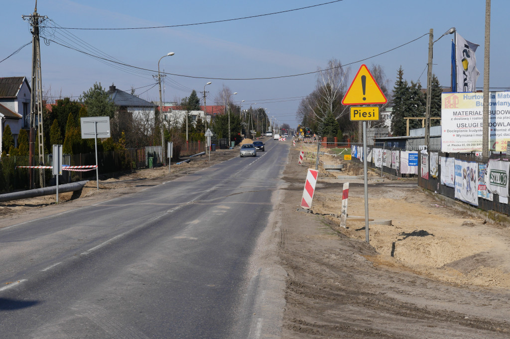 Remont ulicy Płockiej