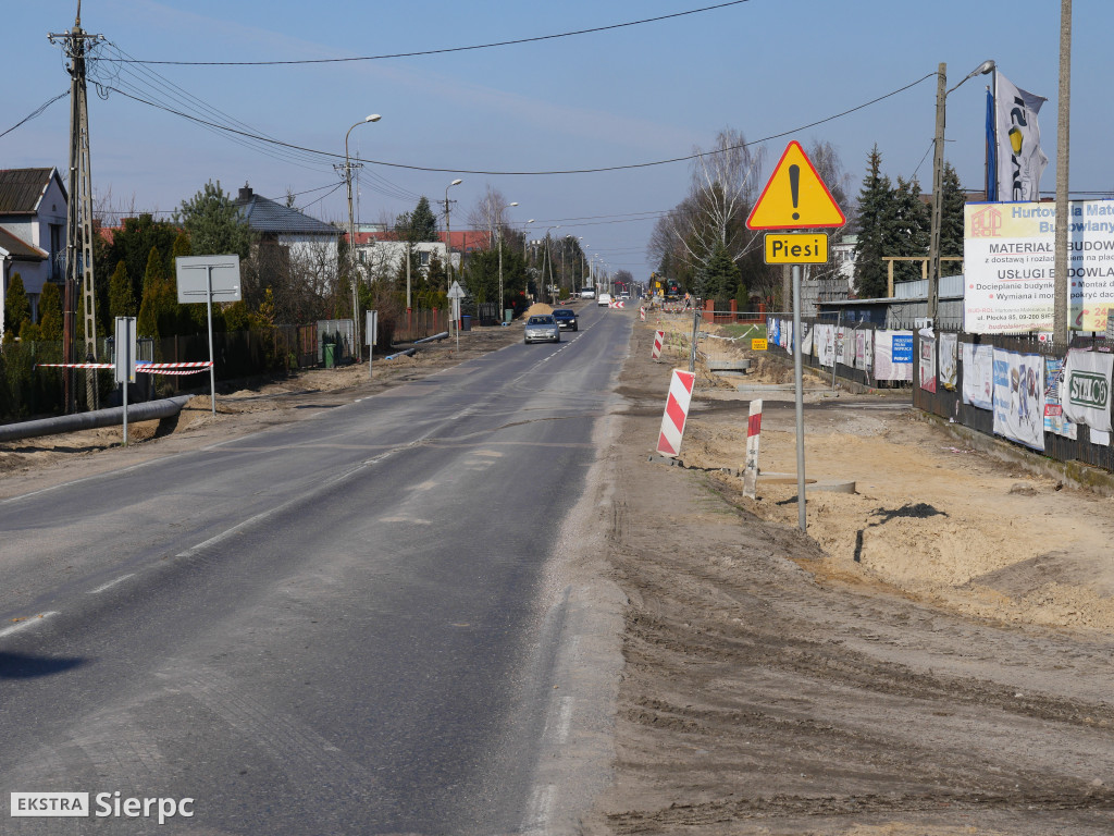 Remont ulicy Płockiej