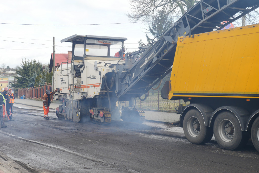 Remont ulicy Konstytucji 3 Maja w Sierpcu