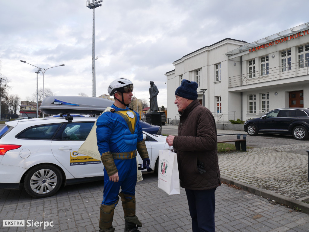 Bicie rekordu Guinnessa na rolkach