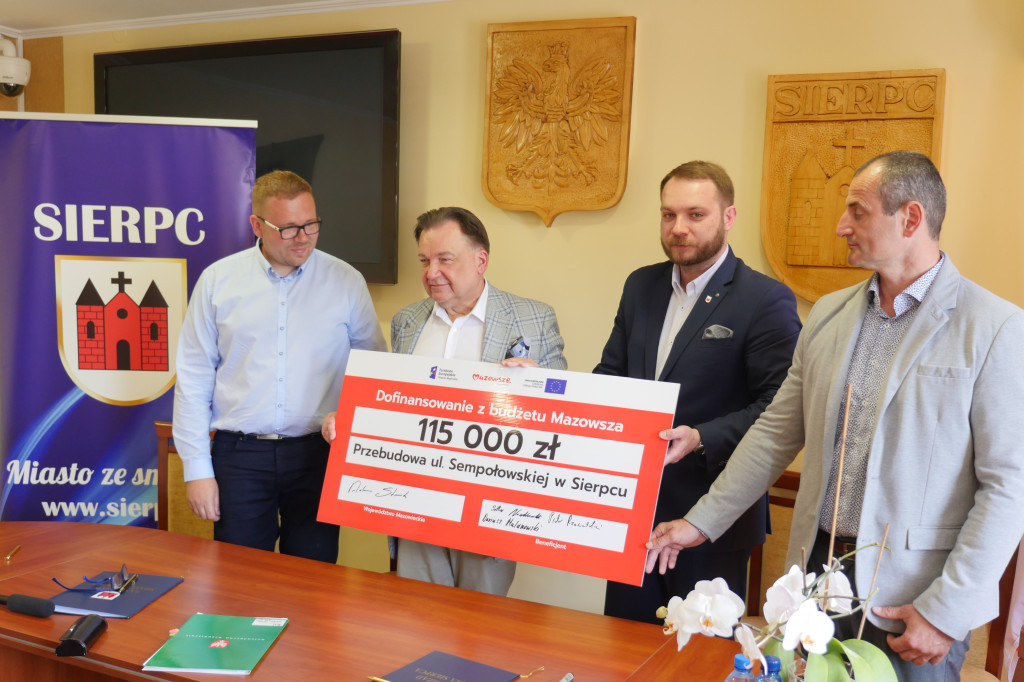 Dotacja na remont ul. Sempołowskiej w Sierpcu