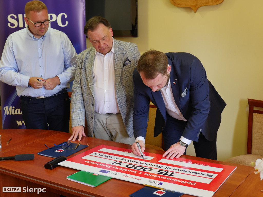 Dotacja na remont ul. Sempołowskiej w Sierpcu