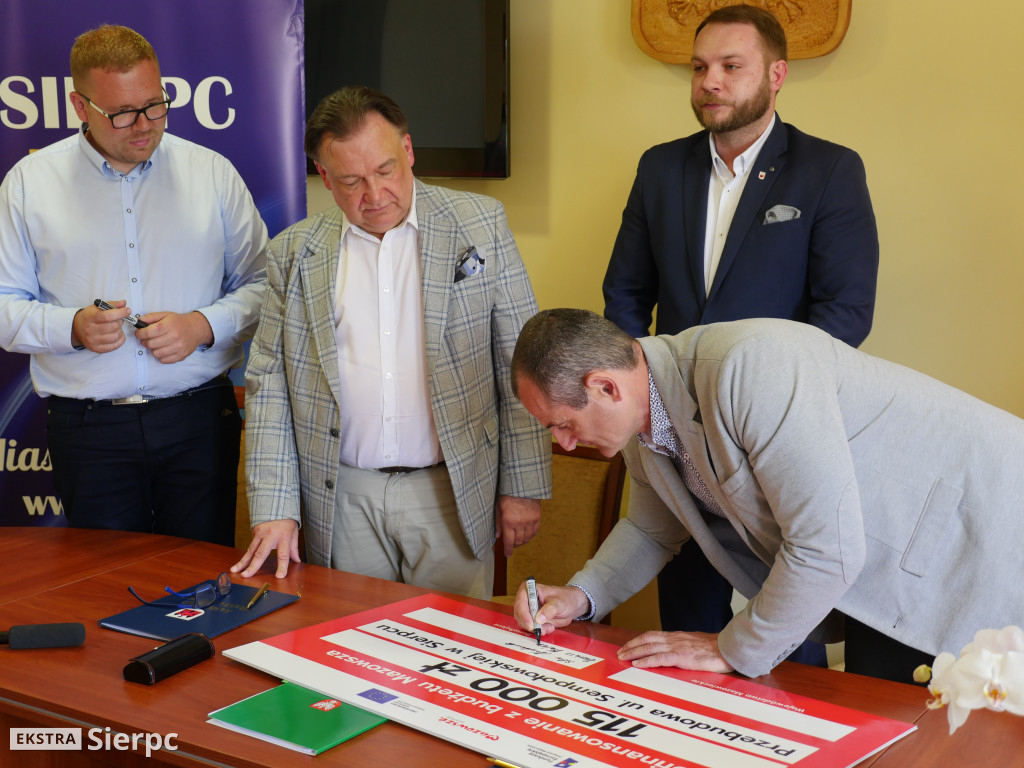 Dotacja na remont ul. Sempołowskiej w Sierpcu