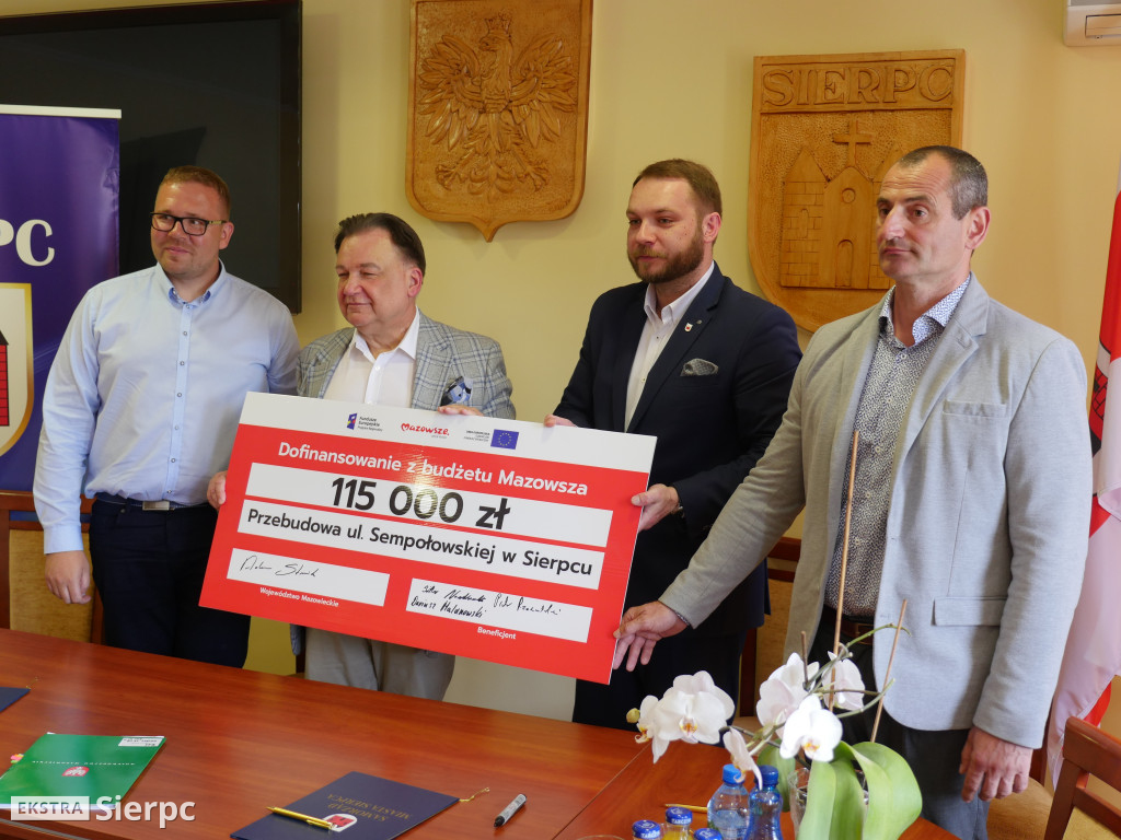 Dotacja na remont ul. Sempołowskiej w Sierpcu