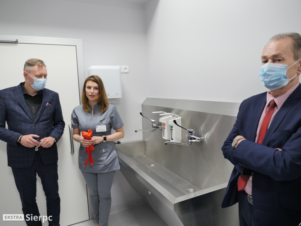 Nowa sala operacyjna w sierpeckim szpitalu