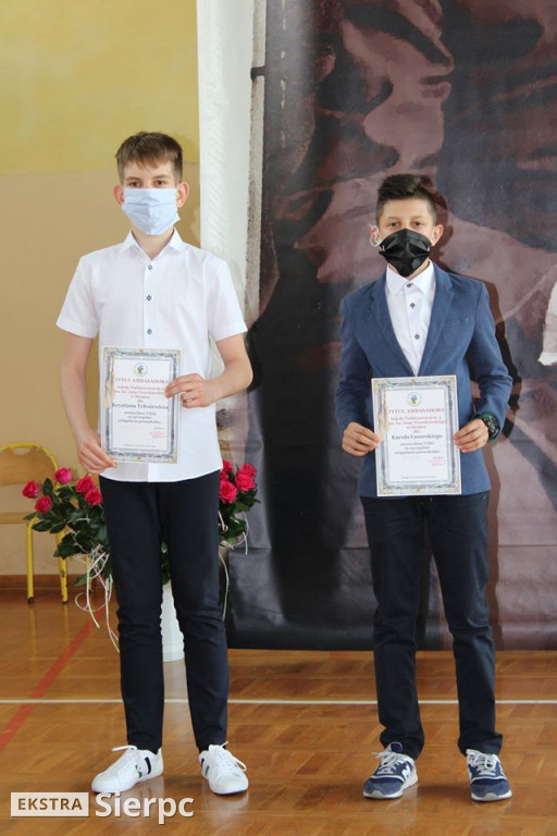 Pożegnanie absolwentów w Trójce