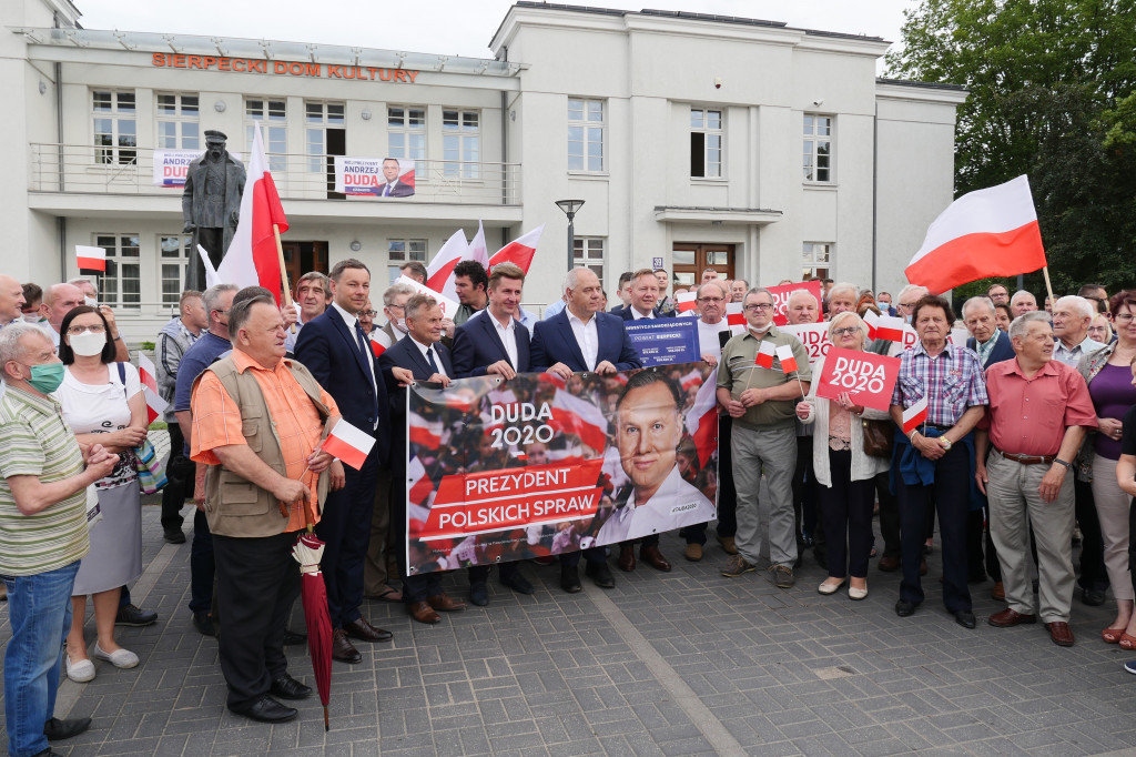 Wizyta wicepremiera Jacka Sasina w Sierpcu