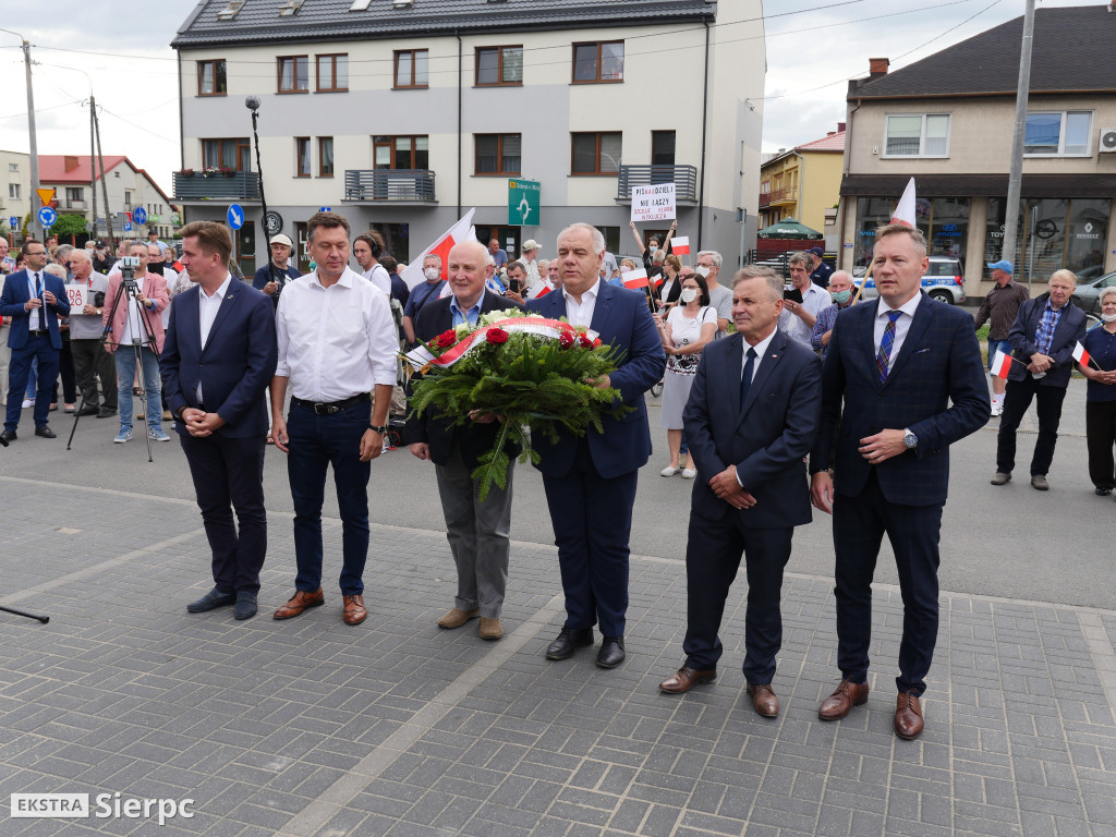 Wizyta wicepremiera Jacka Sasina w Sierpcu