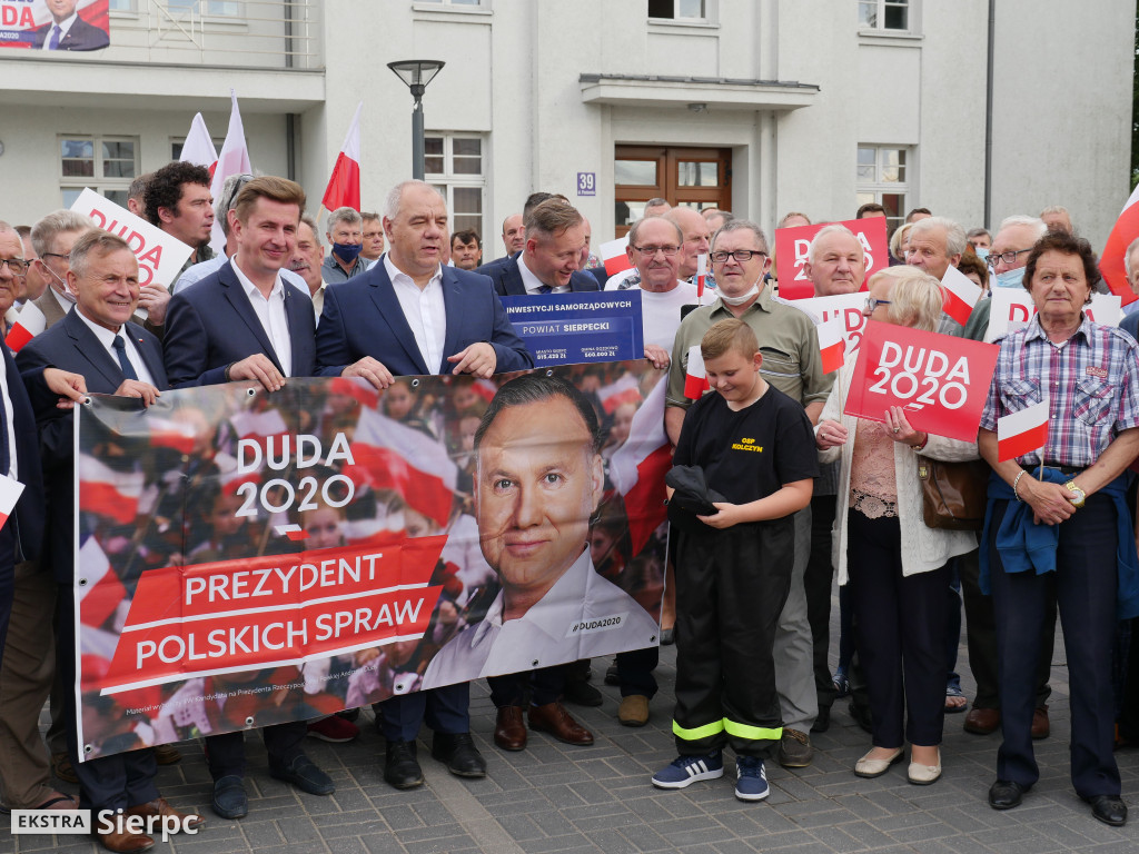 Wizyta wicepremiera Jacka Sasina w Sierpcu