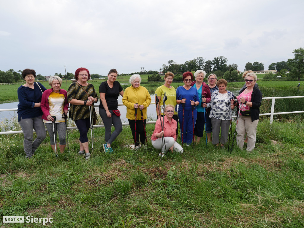 Zajęcia nordic walking w gminie Gozdowo