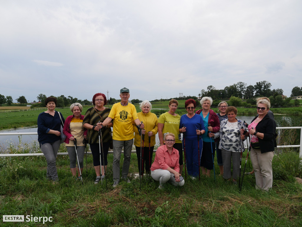 Zajęcia nordic walking w gminie Gozdowo