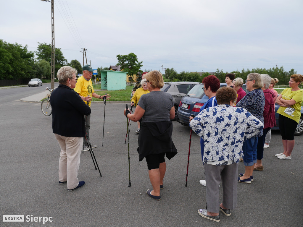 Zajęcia nordic walking w gminie Gozdowo