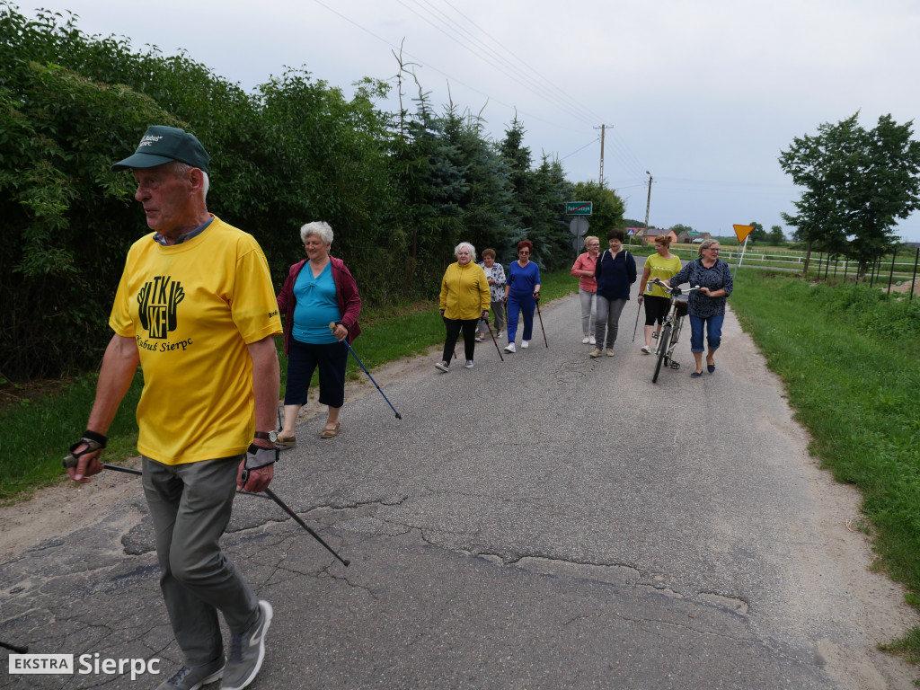 Zajęcia nordic walking w gminie Gozdowo
