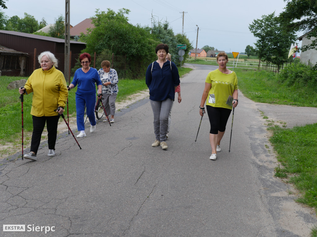 Zajęcia nordic walking w gminie Gozdowo