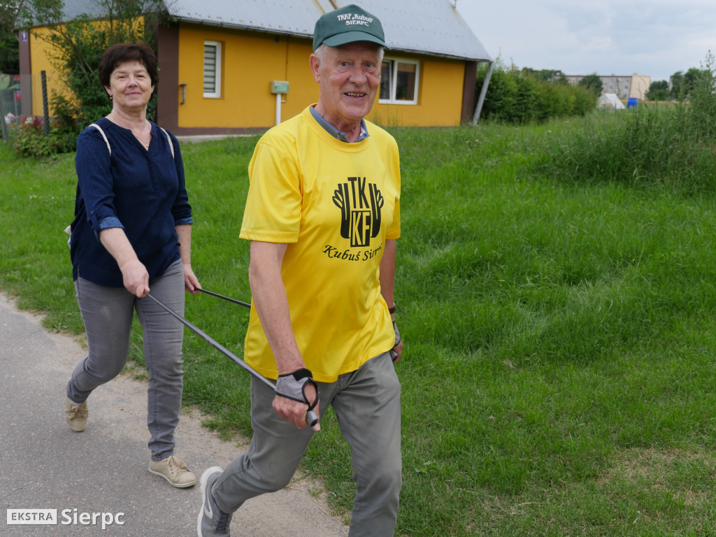 Zajęcia nordic walking w gminie Gozdowo