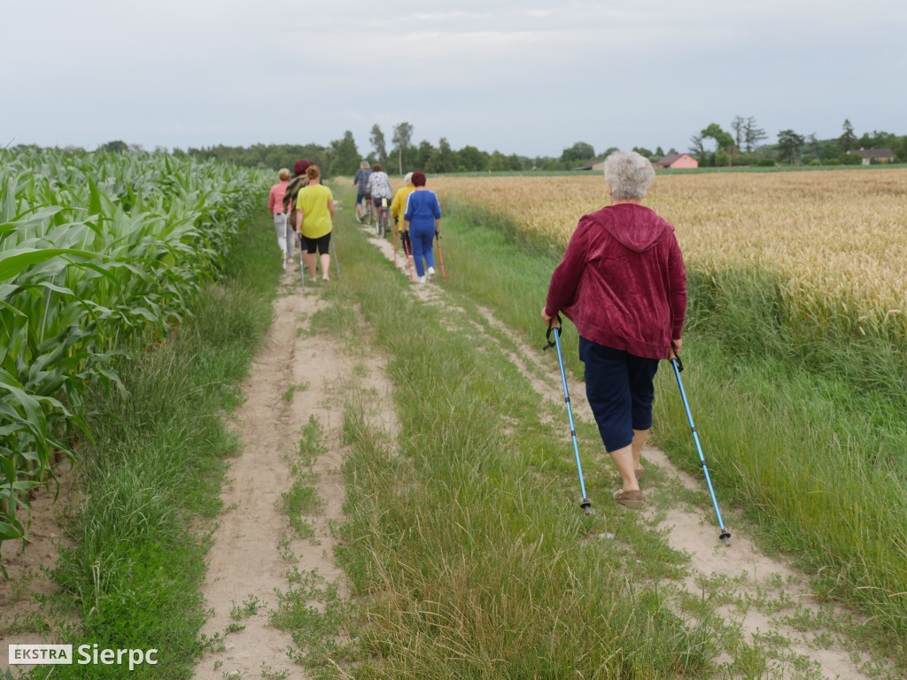 Zajęcia nordic walking w gminie Gozdowo