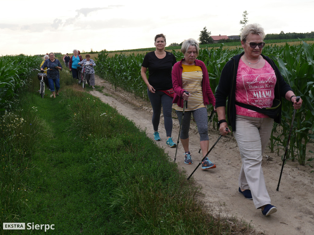 Zajęcia nordic walking w gminie Gozdowo