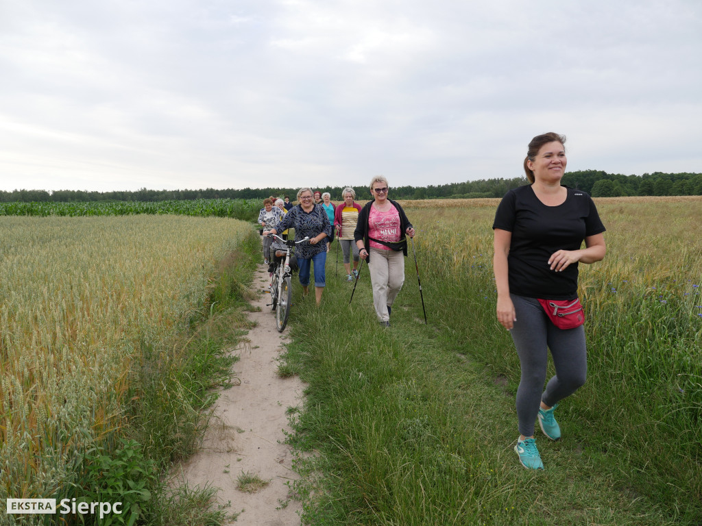 Zajęcia nordic walking w gminie Gozdowo