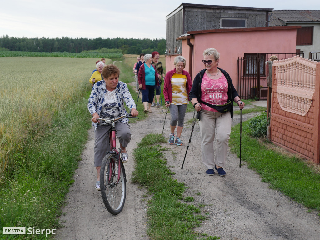 Zajęcia nordic walking w gminie Gozdowo