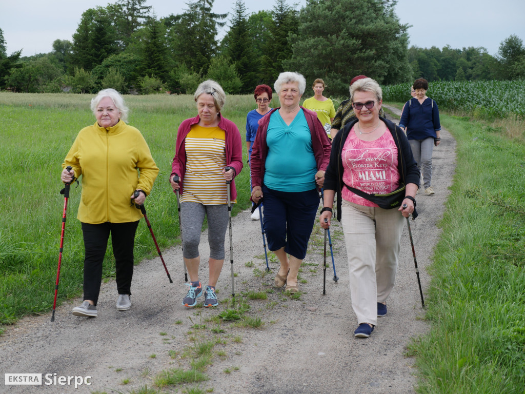 Zajęcia nordic walking w gminie Gozdowo