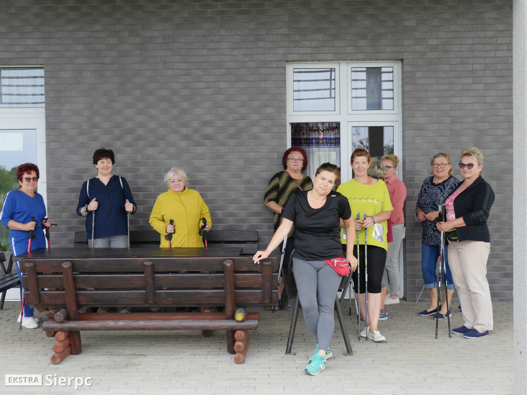Zajęcia nordic walking w gminie Gozdowo