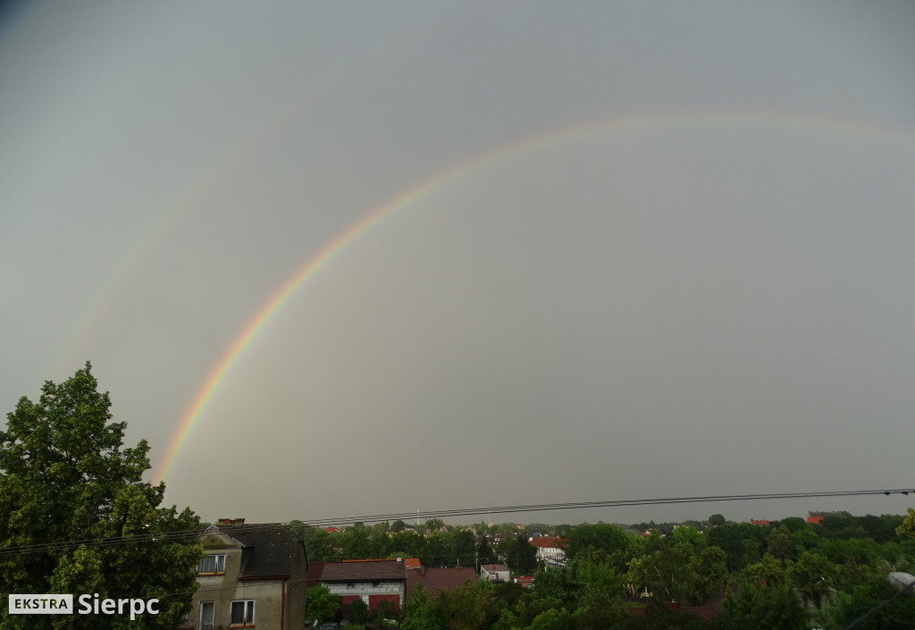 Tęcza nad Sierpcem