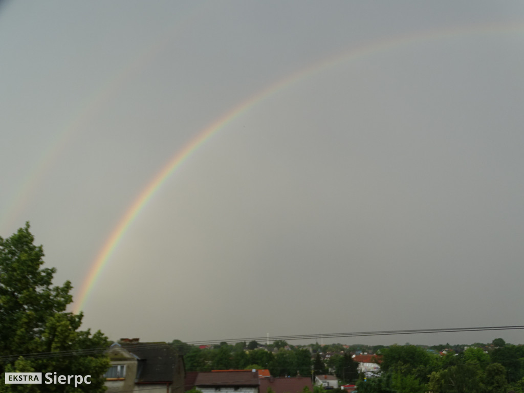 Tęcza nad Sierpcem