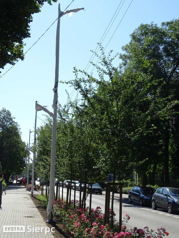 Wymiana lamp ulicznych w Sierpcu
