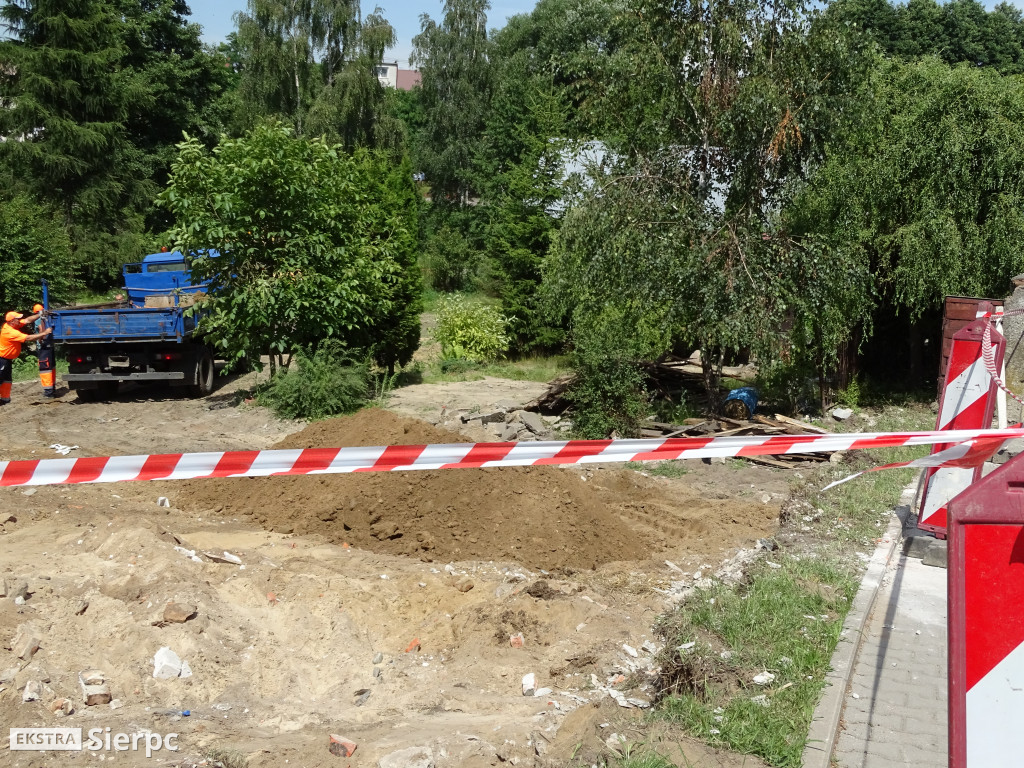 Rozbiórka domów przy ul. Słowackiego
