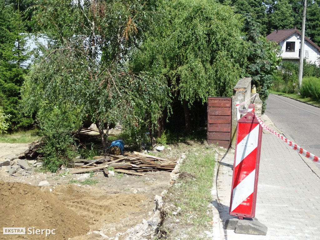 Rozbiórka domów przy ul. Słowackiego