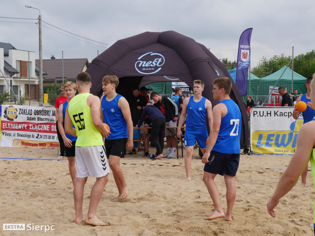 Piłka ręczna plażowa na Zatorzu