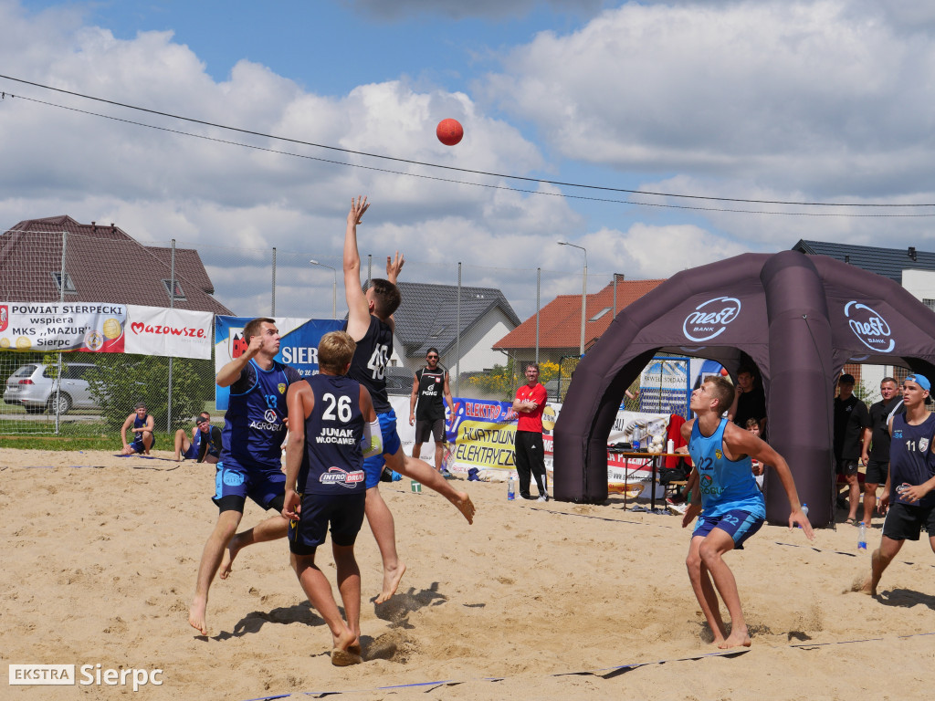 Piłka ręczna plażowa na Zatorzu