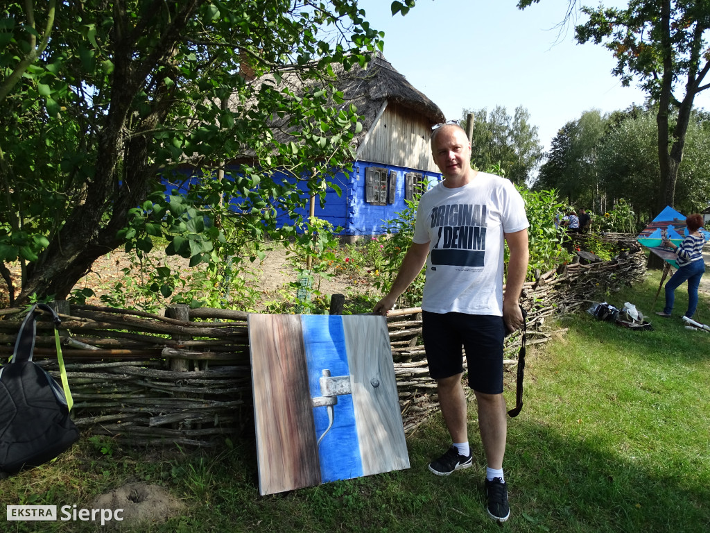 Plener w sierpeckim skansenie