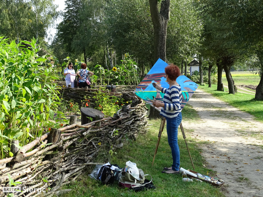 Plener w sierpeckim skansenie