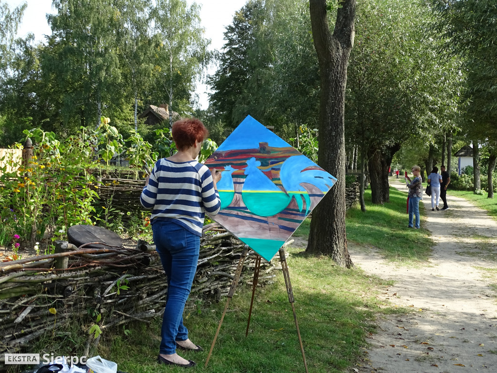 Plener w sierpeckim skansenie