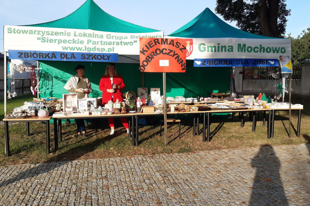 Kiermasz dobroczynny w Bożewie
