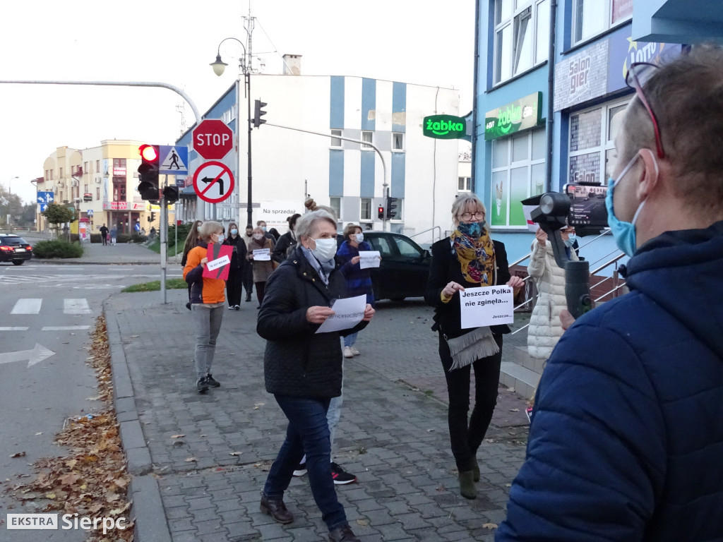 Protest mieszkańców Sierpca