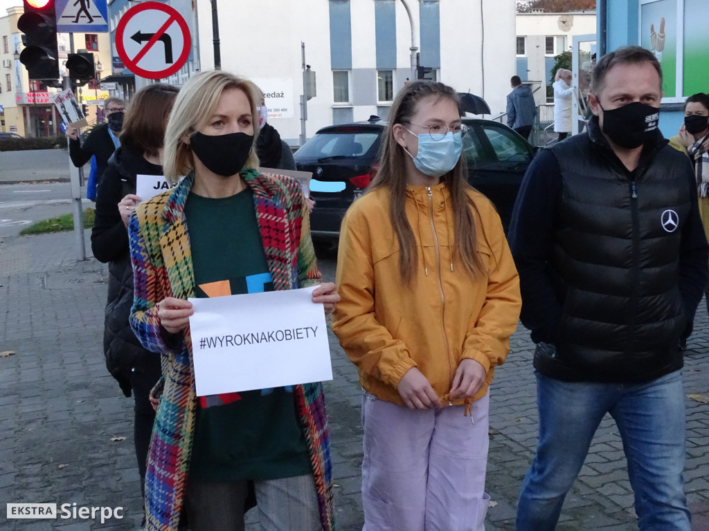 Protest mieszkańców Sierpca